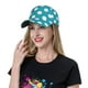 thumbnail image 5 of Fotbe Sky Blue And White Polka Dot Gorro Clásico de Béisbol, Gorra Ajustable con Broche Snapback, Gorro de Exterior de Algodón Suave, 5 of 6
