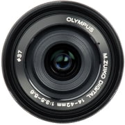 Olympus M.Zuiko Digital 14-42mm f/3.5-5.6 EZ Pancake Lens for Micro Four Thirds, Black