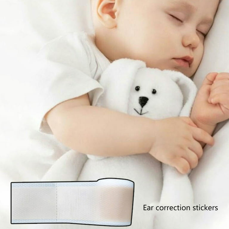 Otostick Baby - 8 Count Discreet Protruding Ear Corrector for Babies with  Baby Cap - Orthopedic Baby Items for Correction of Large Ears from 3 Months