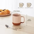 thumbnail image 4 of MALACASA Coffee Mugs Set of 2, 16 oz Large Porcelain Mug, Ceramic Tea Cups with Handle for Men Women, Mug Gift Set, Housewarming Wedding Gift, 4 of 7