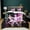 Color5, variant on 3 Pieces KPop Bedding Set Soft Breathable Quilt Cover for Kids Girls Bedroom Lightweight Duvet Cover Set with Pillowsham