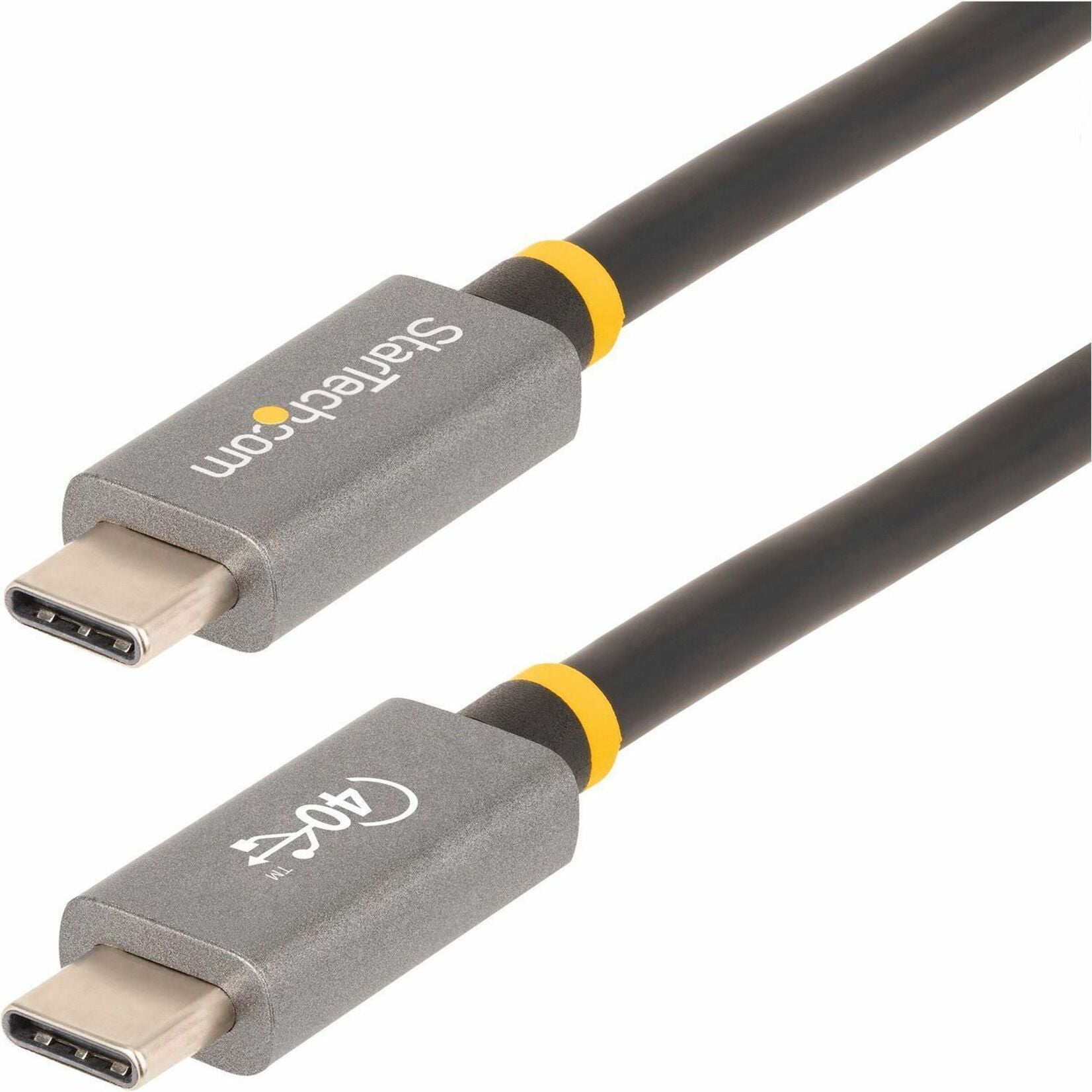Startech 3ft (1m) USB4 Cable, USB-IF Certified USB-C Cable, 40 Gbps, 100W, 8K 60Hz, Compatible w/Thunderbolt 4/3/USB 3.2, USB Type-C - 3.3ft USB-IF Certified USB4 Type-C cable supports 40Gbps, Disp...