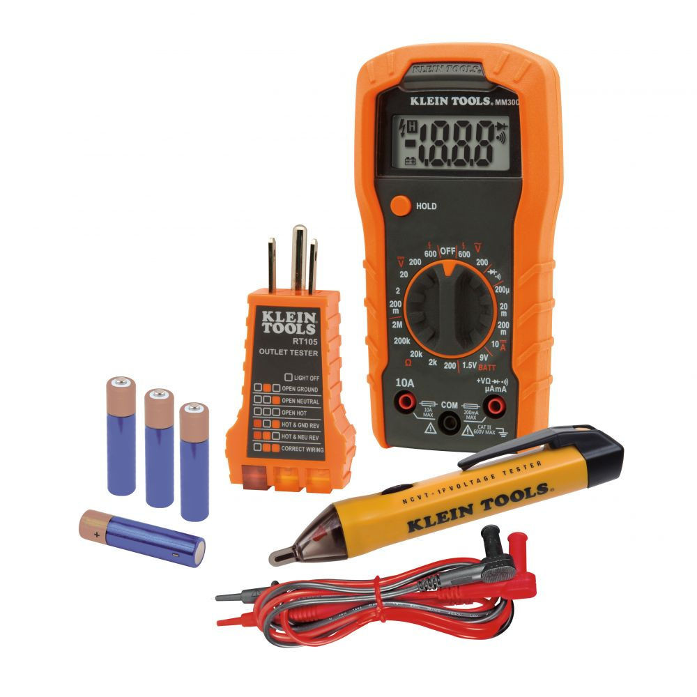 Klein Tools 69149P Digital Multimeter Test Kit