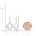 thumbnail image 2 of Women's High-Polished .925 Sterling Silver (Nickel Free) Drop Earrings + Jewelry Cloth & Pouch, 2 of 6