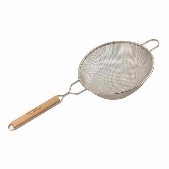 Crestware Mesh Strainer,4-1/2in.H,Fine Double Mesh WHSDF10