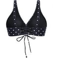 thumbnail image 2 of Women Full Coverage Bikini Top No Bottom Push up Swimsuits Top Sport Bra Bathing Suits Tops, 2 of 6
