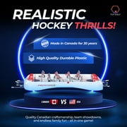 Top Shelf Pro Stars Durable Easy-to-Use Rods Ultimate Table Hockey Game, 28 x 14