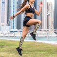 thumbnail image 6 of Lsque Tropical Mask Flamingo Pattern Sport Compression Socks for Men & Women 15-20 mmHg Knee High Nurse Pregnant Running Medical and Travel Athletic, 6 of 6