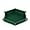 Green, variant on EliteGadget Desk Organizer for Table, Night Stand, Desk, Workplace - PU Leather Hexagon Shaped Organizer Store Keys, Money, Pens, Glasses, Jewelries, and Accessories (Black, 6.5 Inch)
