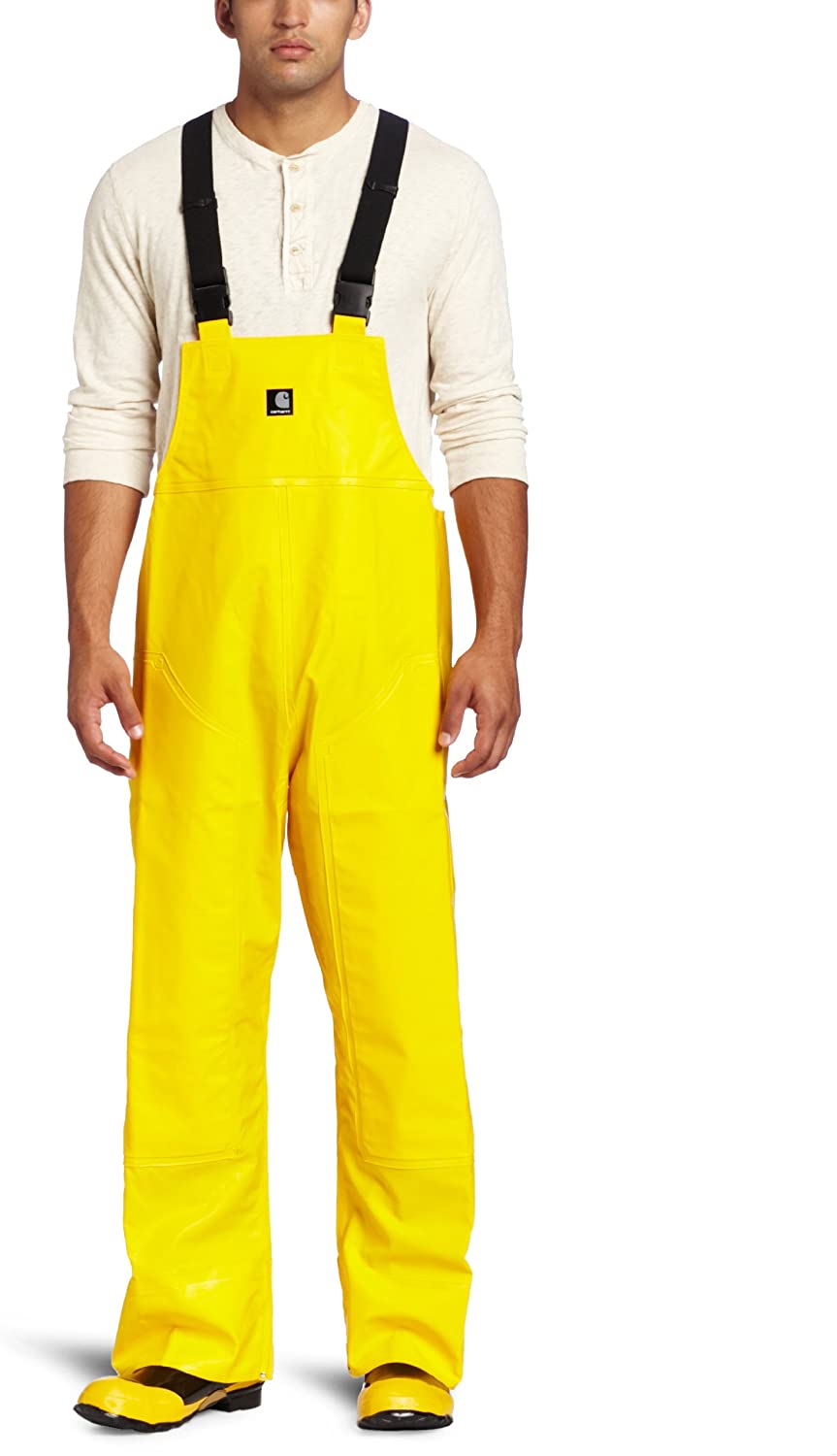 Carhartt Men's Big & Tall Surrey Bib Overalls,Yellow,Medium Tall