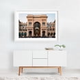 thumbnail image 2 of Galleria Vittorio Emanuele II 03 - Milan Lombardy Italy Photography White Framed Wall Art Print 20 x 30 inches, 2 of 3