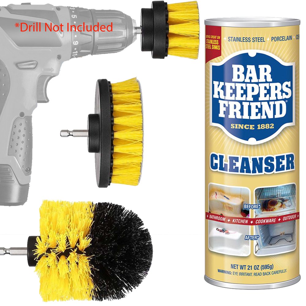 Bar Keepers Friend Cleaner Kit Barkeepers Bartenders Friends Stainless