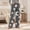 Black, variant on Womens Flannel Pajama Pants, Wide Leg Sleep Bottoms with Pockets, Soft Loungewear,Size M