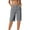 Grey, variant on WAYUTE Women's Shorts Comfortable Casual High Stretch Twill Straight Leg 5 Inch Shorts Solid Color Relaxed Fit Bottoms