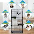 67 inch Cat Playpen Cage Cat Kennel Large Cat Cage Playpen Cat Crates