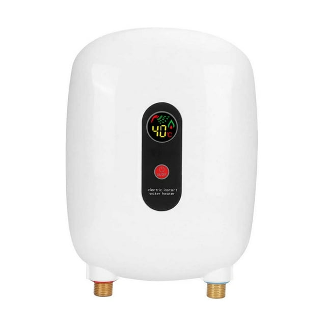 3500W Water Heater Tankless Instant Water Heater Home Bathroom Kitchen 3 Second Fast Heating Shower Water Heater