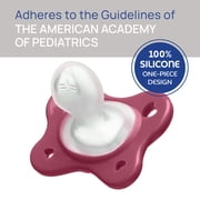 Chicco PhysioForma Dual Soft Pacifier Mulberry 16-24m 2pk