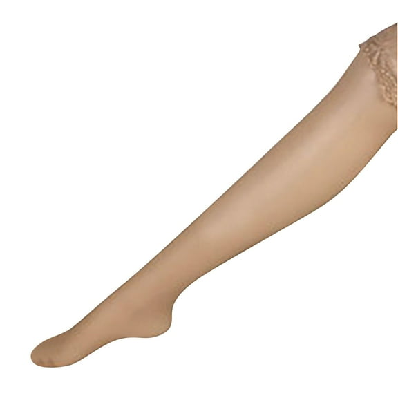 beishanbush Clothing 2025 Intimates Under $5 Women's Lace Top Thigh High Sheer Stockings AntisSilicone Ultra Shimmery Pantyhose