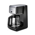 thumbnail image 3 of Proctor Silex FrontFill Coffee Maker, Glass Carafe, 12 Cup Capacity, Black and Silver, 3 of 4