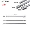 thumbnail image 6 of 200Mm Socket Adapter Hex Shank To 1/4 3/8 1/2 Extension Drill Bits Bar 12.7Mm, 6 of 8
