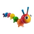 thumbnail image 2 of YiJuHui Vintage Tin Articulated Caterpillar Toy, Flexible Poseable Rainbow Animal Ornament, Nostalgic Distressed Metal Craft for Home Decor Picnic Holiday, 2 of 6