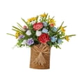 thumbnail image 2 of Corona de canasta de colgilla de puerta, corona de primavera, suministros de fiesta, adorno decorativo colgante, decoración del hogar para, 2 of 9