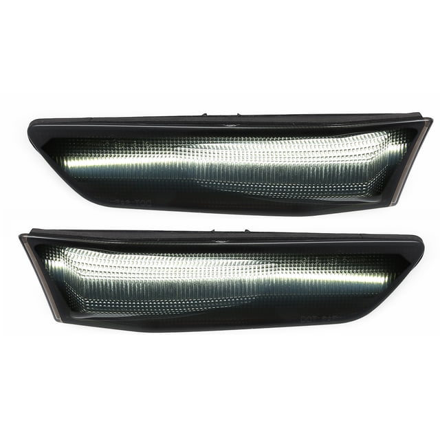 Par LED Lateral Marcador Luz 26185-AL520 para Infiniti G35 Blanco Luz Ahumado