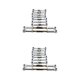 thumbnail image 4 of Ounissouiy 9 piezas 9 piezas varilla de tracción dirección Servo enlace para 1/10 WLtoys K949 aleación de aluminio varilla de tracción plata 2Conjunto, 4 of 6