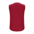 thumbnail image 6 of LADIGASU Women's Solid Color Sleeveless Round Neck Pullover Casual able Tank Top, 6 of 8