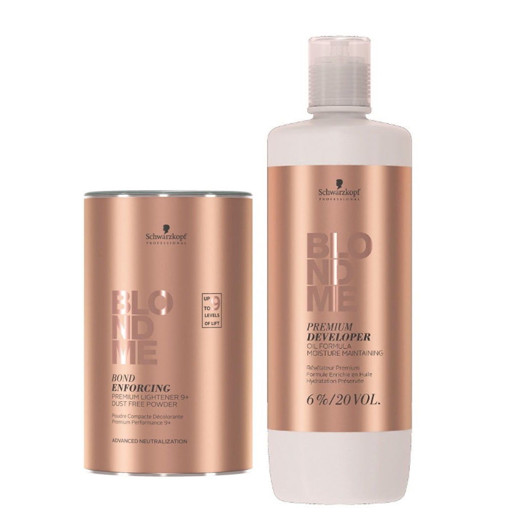 シュワルツコフ パウダーブリーチ Schwarzkopf BLONDME 9+ Schwarzkopf Professional's BlondMe Bleach Premium Lightener