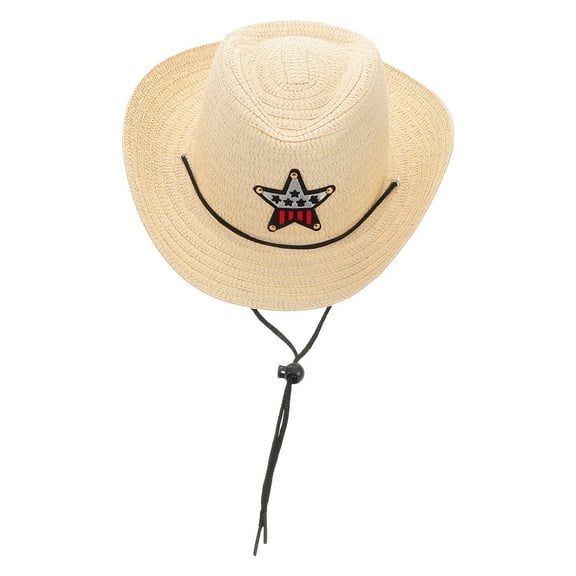 Worgeous Kids Camping Hat Cowboy Hat Summer Sun Protection Hat Ideal For Boys Girls Outdoor Activities Beach And Picnics