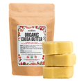 thumbnail image 1 of Better Shea Butter Manteca de cacao orgánica cruda sin refinar - USDA de grado alimenticio - Manteca de cacao para cicatrices Crema de estrías - manteca de cacao cruda orgánica para bálsamo labial, 1 of 3
