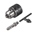 thumbnail image 3 of Unique Bargains Drill Chuck, 3-Jaw Key Chuck w SDS-Plus Square Shank, 1/2 inch-20UNF, 3 of 5