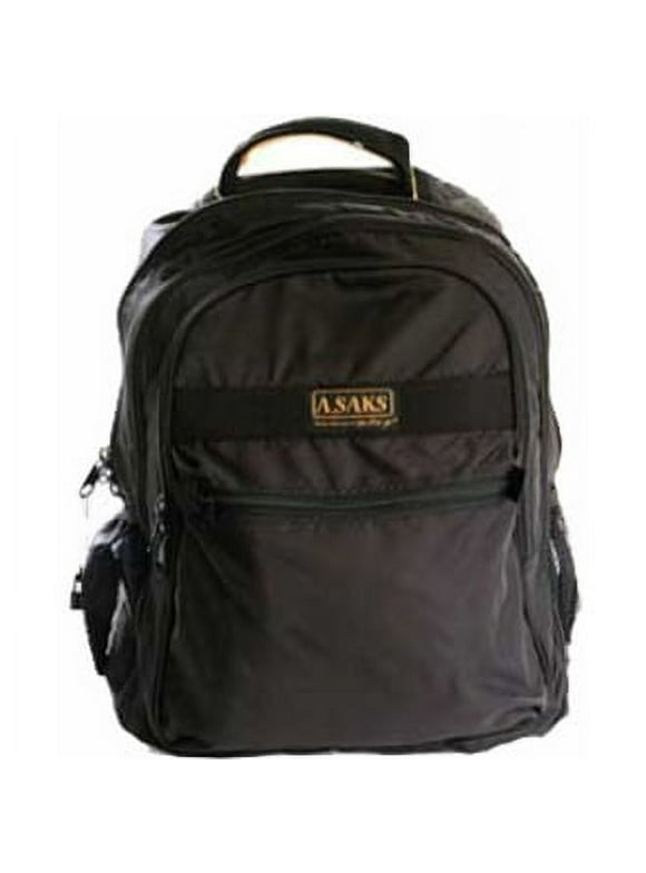 A.Saks Deluxe Expandable Laptop Backpack