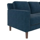 DHP Bryanna 3 Seater Sofa , Blue Velvet - Walmart.com