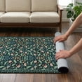 thumbnail image 5 of ARJINCUTE Spring Blooms Vintage Black Runner Rugs 2' x 8', Soft Touch, Non Slip, Low Pile, Machine Washable, Foldable, 5 of 9
