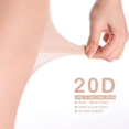 thumbnail image 2 of Top de control para mujer con pantimedias, anti-correr, piernas de soporte ligero, 2 of 5
