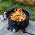 thumbnail image 3 of Lava Star Portable Propane Outdoor Fire Pit 17.3-Inch 50,000 BTU Camping Gas Firepit, 3 of 6