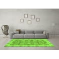 thumbnail image 3 of Ahgly Company Indoor Rectangle Abstract Green Modern Area Rugs, 5' x 8', 3 of 4