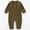 C-Green207, variant on Baby Boys Girls Romper Short Sleeve Round Neck Solid Color For Newborn Soft Summer Wear