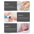 thumbnail image 2 of Electric Foot Grinder with Roller Head Battery Powered Portable Feet File Pedicure Tool Foot Scrubber Callus Remover for Dead Hard Cracked Dry Skin, 2 of 5