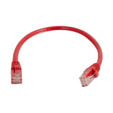 UPC: 0757120040019 | C2G 04001 Cat6 Cable – Snagless Unshielded Ethernet Network Patch Cable  Red (8 Feet  2.43 Meters)