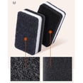 thumbnail image 4 of 5 Pcs Heavy Duty Scrub Sponges,Dual-Sided Dishwashing Sponge for Kitchen,Multi-Use Deep Cleaning Scrub Sponge (Black White), 4 of 6