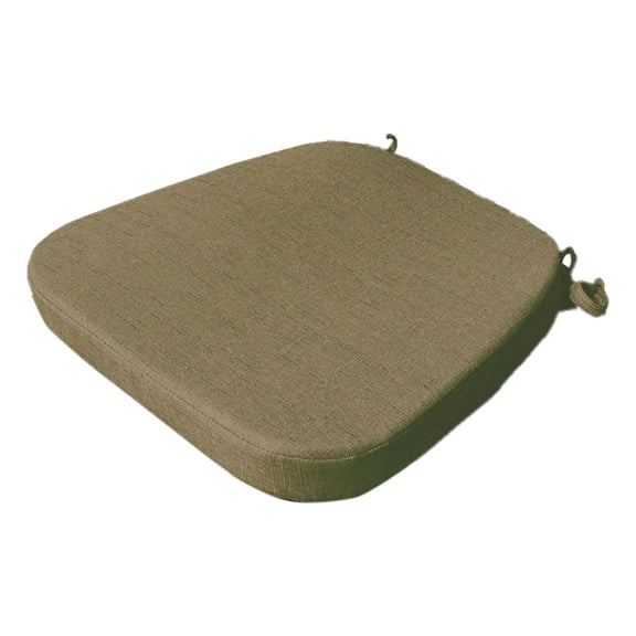 U-Shaped Chair Cushions for Dining Chairs with Ties, 15.75 x 15.75 Inch Kitchen Chair Pads, 2025 New Seat Cushion for Indoor Use, Comfortable Home Restaurant Garden, 4PCS