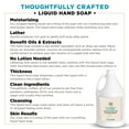 thumbnail image 3 of Soapbox Liquid Hand Soap & Body Wash, Sea Minerals & Blue Iris - Vegan, Hand Soap Refill, Gallon, 3 of 8