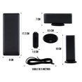thumbnail image 2 of Antena TV Digital Amplificador Cable 5m HD 4K 1080p con Base CONTROL EXPERT, 2 of 8