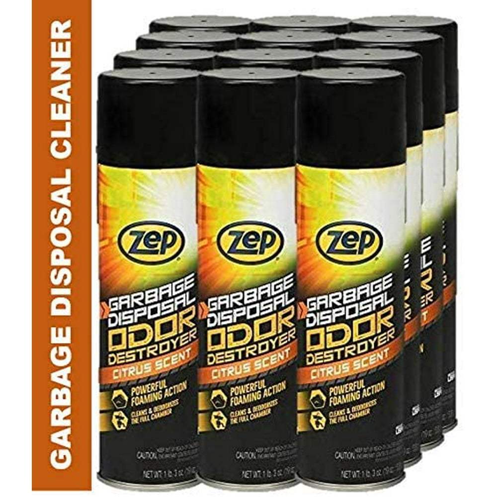 Zep Foaming Garbage Disposal Odor Destroyer 19 ounce ZUDGF19 (Case of