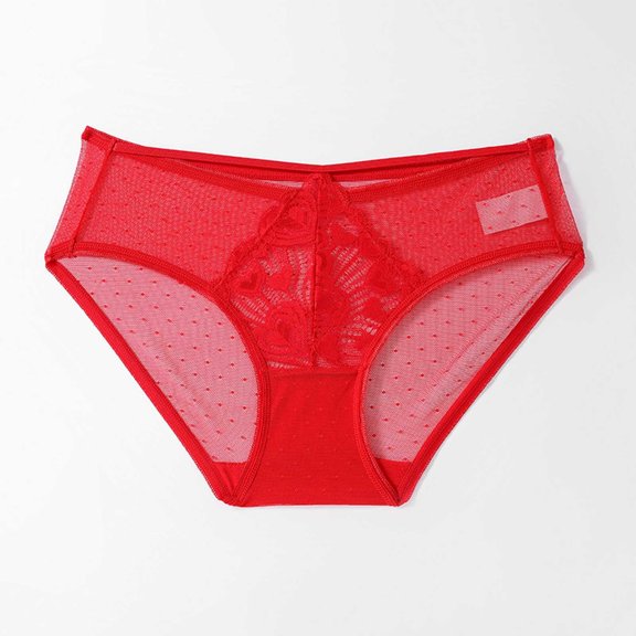 Vibrex Cotton Underwear for Women Women's Lace Abdomen Mid-rise Waist And Hip Lift Comfortable Body Breathable Underwear Briefs,Soft Breathable Stretchy Comfort Briefs,S-XL