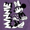 thumbnail image 3 of Mickey & Friends - Minnie Black And White - Toddler And Youth Girls Short Sleeve Graphic T-Shirt, 3 of 5
