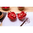 thumbnail image 2 of Ceramic Red Poppy Flower Salt and Pepper Shakers 2.5in, 2 of 4